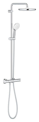 Tempesta System 250 Duvara monte termostatik bataryalı duş sistemi Krom-Beyaz - 26670001
