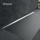 Hüppe Virtuoso Duş Kanalı 80 cm Mat 48 LT Yandan Sifon Seramik Uyumlu