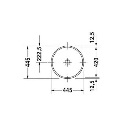 Duravit Architec Tezgah Altı Lavabo 42 Cm 0319420000 - 2