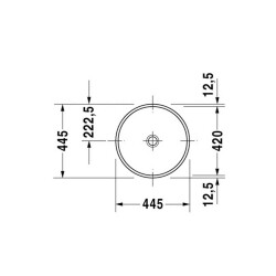 Duravit Architec Tezgah Altı Lavabo 42 Cm 0319420000 - 2