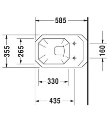 Duravit Asma Klozet 1930 Seri 1823900075 - 3