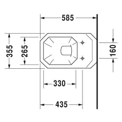 Duravit Asma Klozet 1930 Seri 1823900075 - 4