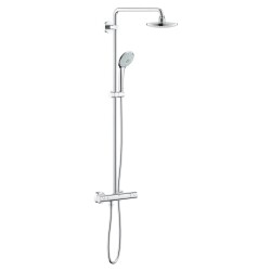 Grohe Euphoria Sistem 180 Duvara Monte Termostatik Bataryalı Duş Sistemi - 27296001 