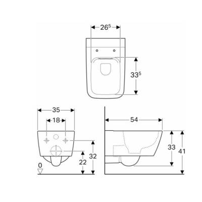 Geberit Icon Square Asma Klozet 501.651.01.1+ Geberit Klozet Kapağı 500.837.01.1 - 4