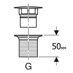 Geberit Lavabo Süzgeci 152.050.21.1 - 2