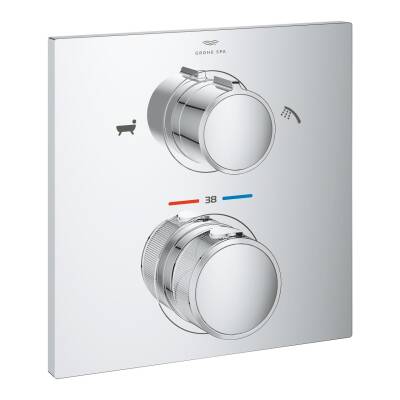 Grohe Allure Thermostat For Concealed İnstallation With 2 - Way Diverter Hand Shower/Bath Filler - 19446002 - 1