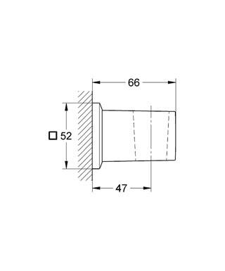 Grohe Allure Brilliant El Duşu Askısı - 27706000 - 2