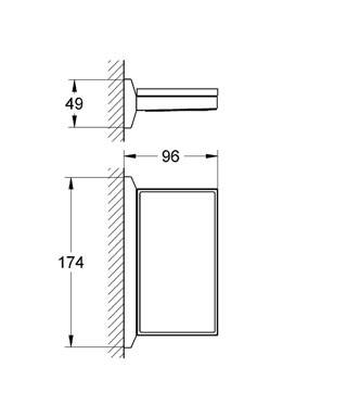 Grohe Allure Brilliant Raf Ve Sabunluk - 40504000 - 2