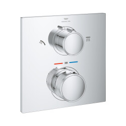 Grohe Allure Thermostat For Concealed İnstallation With 2 - Way Diverter Head Shower/Hand Shower - 29181002 