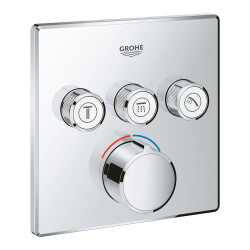 Grohe Smartcontrol 3 Valfli Akış Kontrollü Ankastre Duş Bataryası - 29149000 - 1