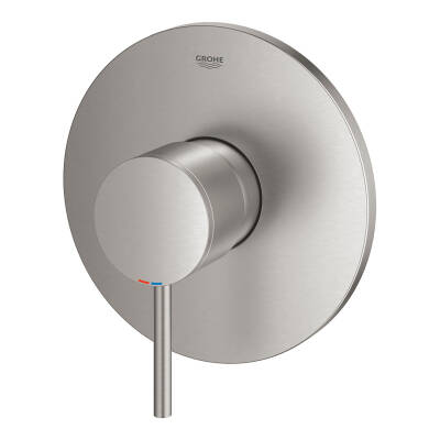 Grohe Ankastre Duş Bataryası 1 Çıkışlı Atrio Super Steel-24065DC3 - 1