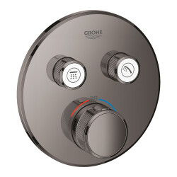 Grohe Grohtherm Smartcontrol Çift Valfli Akış Kontrollü, Ankastre Termostatik Duş Bataryası - 29119A00 - 1