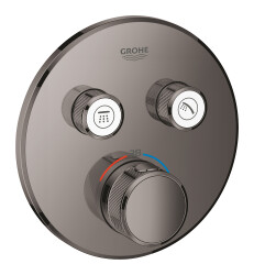 Grohe Grohtherm Smartcontrol Çift Valfli Akış Kontrollü, Ankastre Termostatik Duş Bataryası - 29119A00 - 2