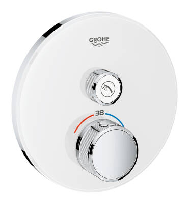 Grohe Grohtherm Smartcontrol Tek Valfli Akış Kontrollü, Ankastre Termostatik Duş Bataryası - 29150LS0 - 2