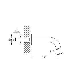 Grohe Atrio Çıkış Ucu - 13139GL3 - 2