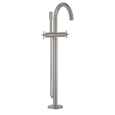 Grohe Ayaklı Yerden Küvet Bataryası Atrio Super Steel - 25044DC3 - 1