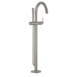 Grohe Ayaklı Yerden Küvet Bataryası Atrio Super Steel - 32653DC3 - 1