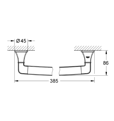 Grohe Grandera Banyo Tutamağı - 40633000 - 2