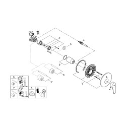 Grohe Bauedge Tek Kumandalı Banyo Bataryası - 29079001 - 2