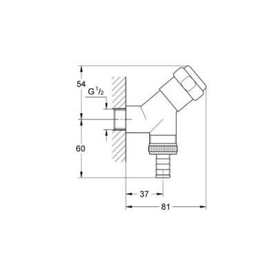 Grohe Orjinal Was® Bağlantı Borusu - 41010000 - 2