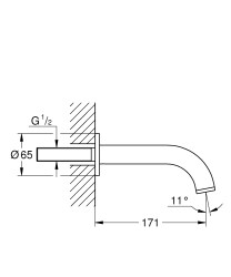 Grohe Atrio Çıkış Ucu - 13139AL3 - 2