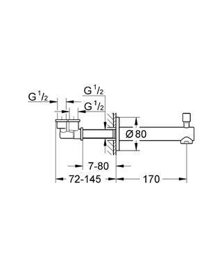 Grohe Concetto Yön Değiştiricili Çıkış Ucu - 13281001 - 2