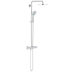 Grohe Euphoria System 210 Duvara Monte Termostatik Bataryalı Duş Sistemi - 27964000 - 1