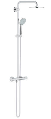 Grohe Euphoria System 210 Duvara Monte Termostatik Bataryalı Duş Sistemi - 27964000 - 2