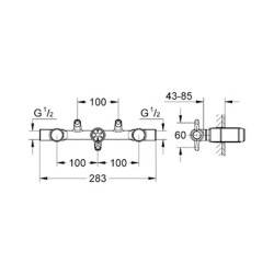 Grohe Ankastre İç Gövde - 29025000 - 2