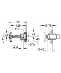 Grohe Ankastre İç Gövde - 23200000 - 2