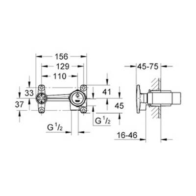 Grohe Ankastre İç Gövde - 32635000 - 2