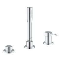 Grohe Essence Üç Delikli Tek Kumandalı Banyo Kombinasyonu - 19976001 - 2