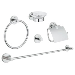 Grohe Essentials 5'İ Bir Arada Banyo Aksesuar Seti - 40344001 - 1