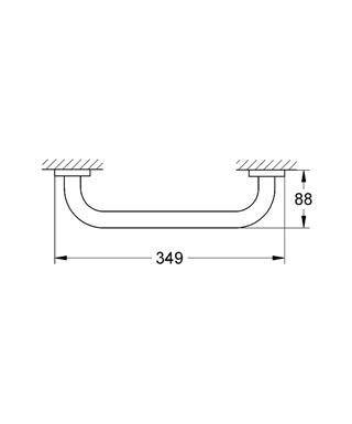 Grohe Essentials Banyo Tutamağı - 40421001 - 2