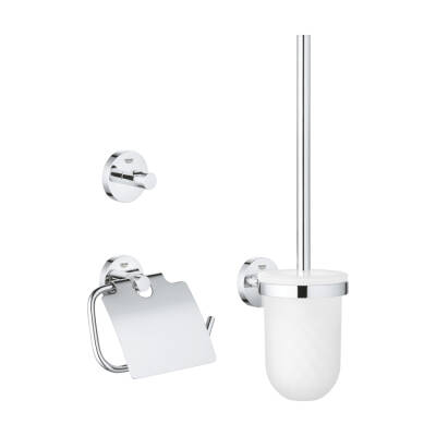 Grohe Essentials City 3'Ü 1 Arada Tuvalet Aksesuar Seti - 40407001 - 1