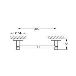 Grohe Essentials Havluluk - 40386DA1 - 2