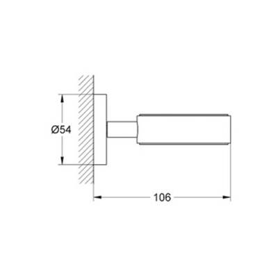 Grohe Essentials Sabunluk Tutacağı - 40369001 - 2