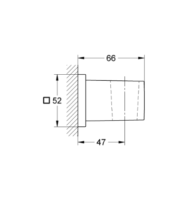 Grohe Euphoria Cube El Duşu Askısı - 27693000 - 2