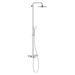 Grohe Euphoria Smartcontrol 260 Mono Duş Sistemi Duvara Monte Termostatik Banyo Bataryalı Duş Sistemi - 26510000 - 1