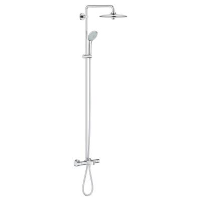 Grohe Duvara Monte Termostatik Banyo Bataryalı Duş Sistemi - 27475001 - 1