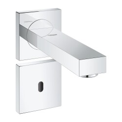 Grohe Eurocube E Ankastre Fotoselli Lavabo Bataryası, Tek Su Girişli - 36442000 - 1