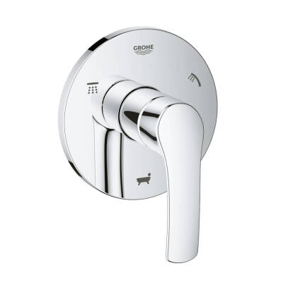 Grohe Eurosmart Ankastre 5 Yollu Yön Değiştirici (3 Çıkışı Kontrol Eder) - 19972002 - 1