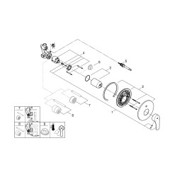 Grohe Eurosmart Tek Kumandalı Banyo Bataryası - 33305003 - 2