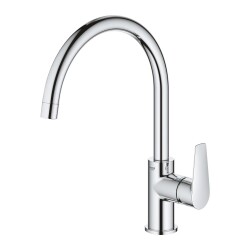 Grohe Bauedge Tek Kumandalı Eviye Bataryası - 31367001 - 2