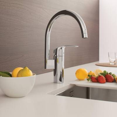 Grohe Eurosmart Tek Kumandalı Eviye Bataryası - 33202002 - 2