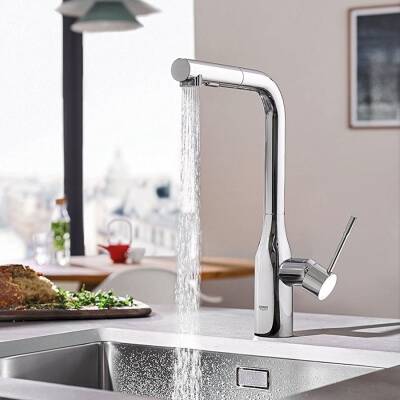 Grohe Essence Tek Kumandalı Eviye Bataryası - 30270000 - 2