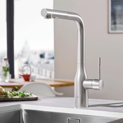 Grohe Essence Tek Kumandalı Eviye Bataryası - 30270DC0 - 2