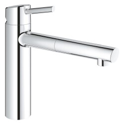 Grohe Concetto Tek Kumandalı Eviye Bataryası - 31129001 - 1