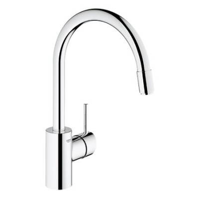 Grohe Concetto Tek Kumandalı Eviye Bataryası - 32663003 - 1