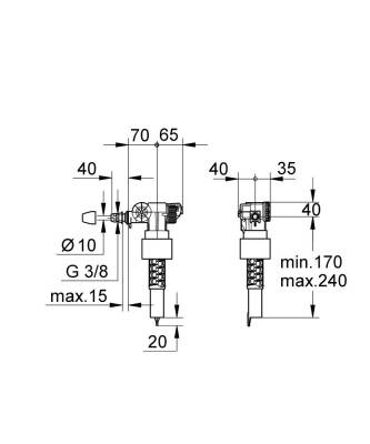 Grohe Doldurma Valfi - 37095000 - 1